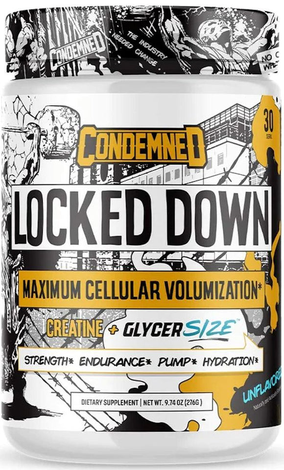 Condemned Labz Locked Down Pre-Workout|Muscle Pumps|Bodyandfitness.com
