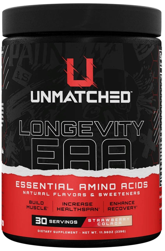 Unmatched Supps Longevity EAA|BCAA|Bodyandfitness.com