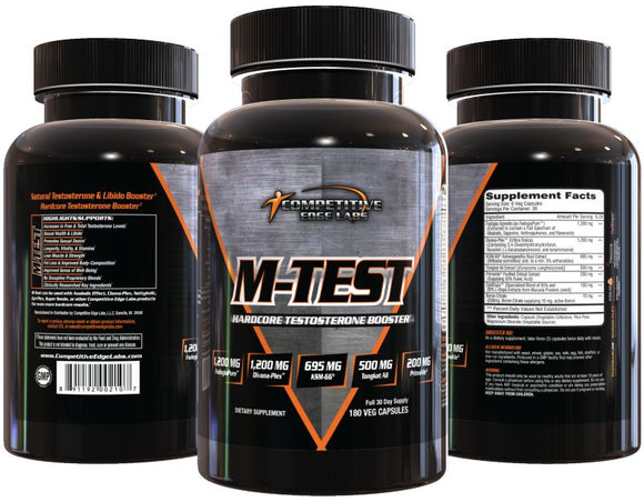 Competitive Edge Labs M-Test 180 caps|Test Booster|Bodyandfitness.com