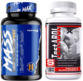 Performax Labs MassMax Natural Anabolic w/ Free Test-bol