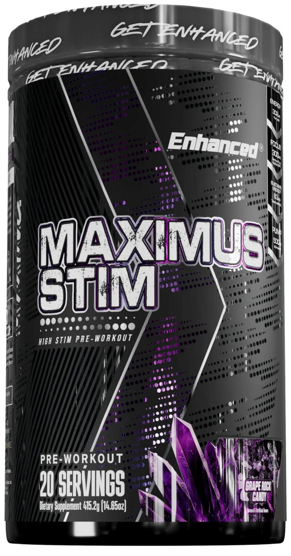 Enhanced Labs Maximus Stim High-Stim Pre-Workout|Pre-Workout|Bodyandfitness.com