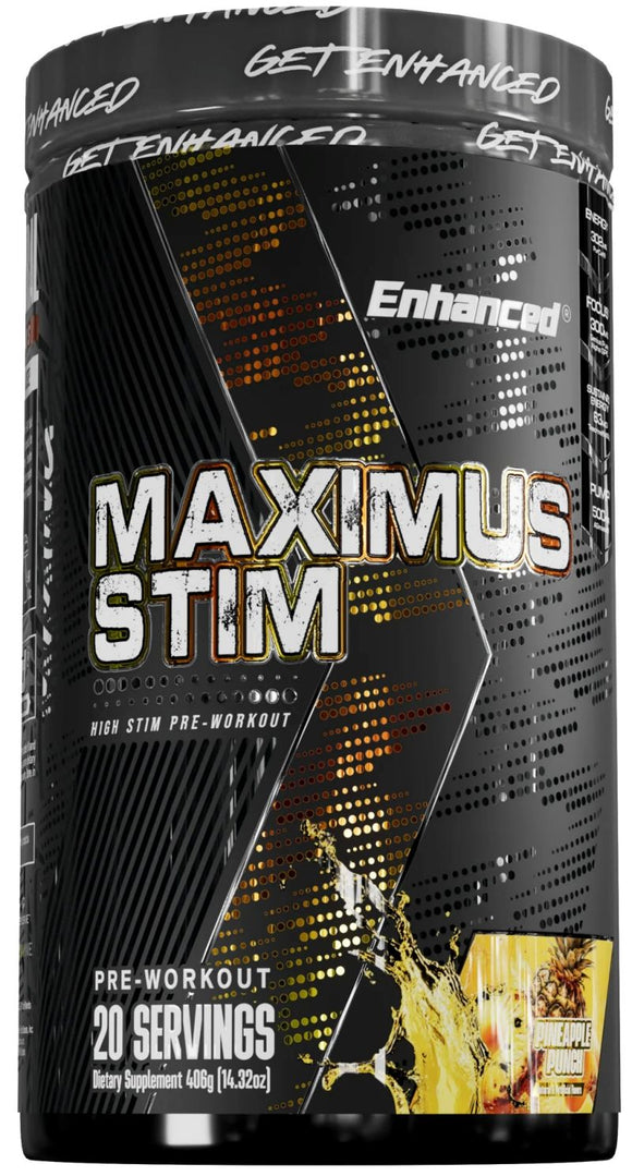 Enhanced Labs Maximus Stim High-Stim Pre-Workout|Pre-Workout|Bodyandfitness.com