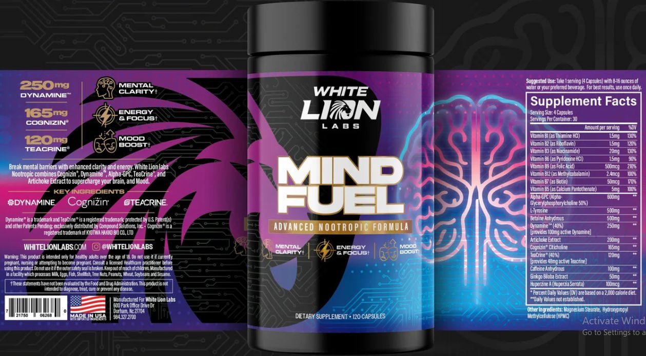 Mind Fuel White Lion Labs fact