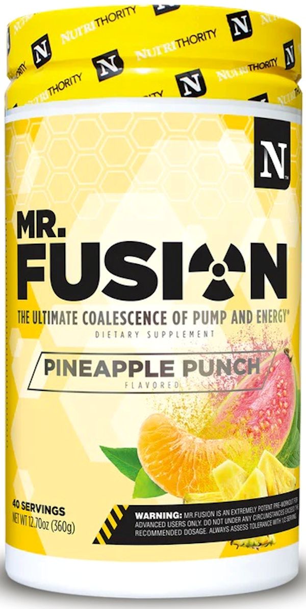 Nutrithority Mr. Fusion Pre-Workout candy