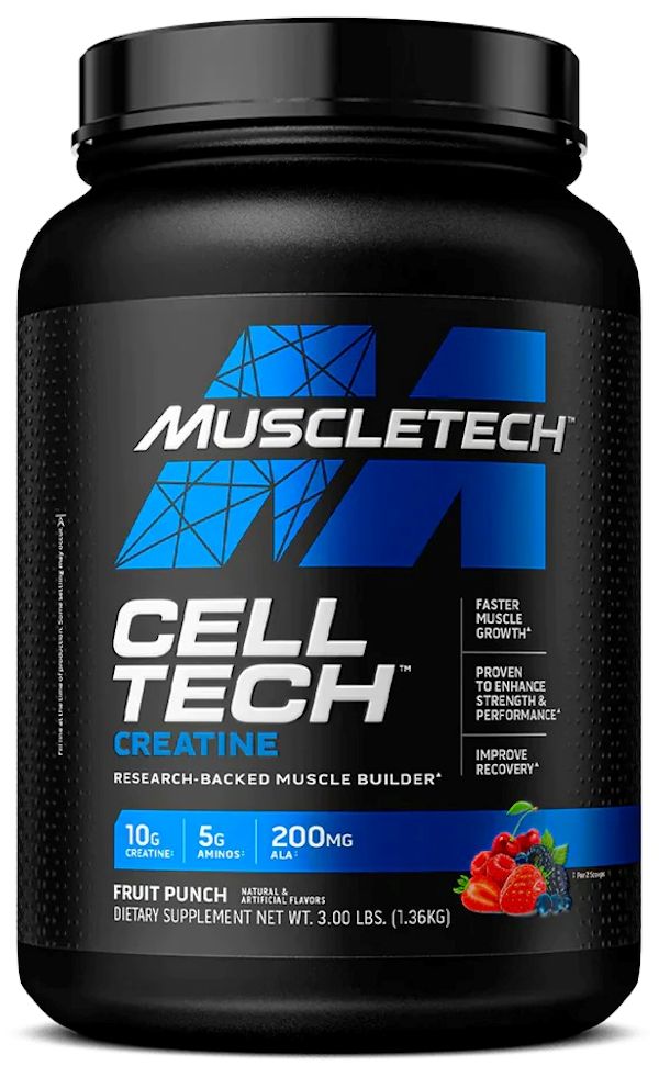 MuscleTech Cell Tech 3lbs 27 servings 1