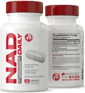 Metabolic Nutrition NAD DAILY Anti-Aging Cellular Rejuvenator|Anti-Aging|Bodyandfitness.com