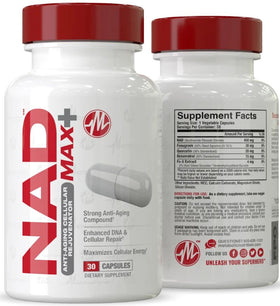 Metabolic Nutrition NAD Max+|Anti-Aging|Bodyandfitness.com