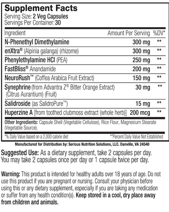 SNS Serious Nutrition Solutions Neurogize XT