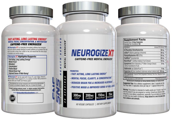 SNS Serious Nutrition Solutions Neurogize XT