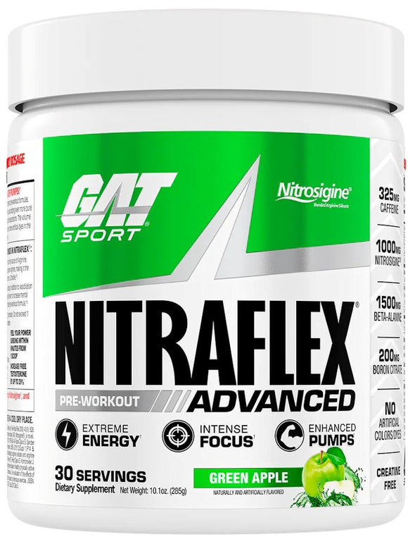 GAT Sport Nitraflex ADVANCED Pre-Workout|Pre-Workout|Bodyandfitness.com