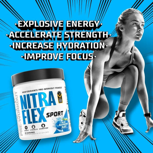 GAT Sport Nitraflex SPORT|Pre Workout|Bodyandfitness.com
