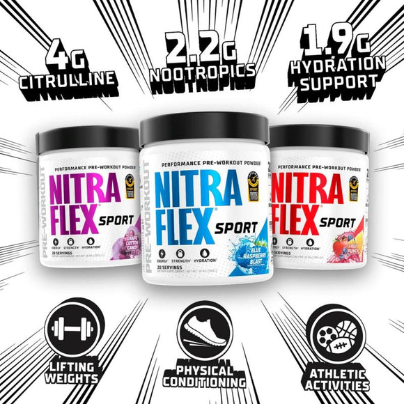 GAT Sport Nitraflex SPORT|Pre Workout|Bodyandfitness.com