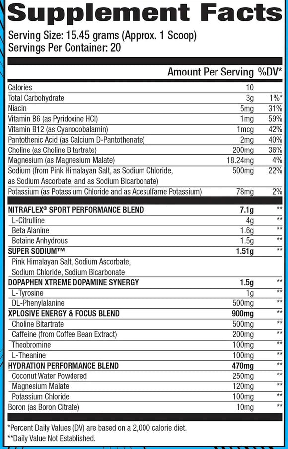 GAT Sport Nitraflex SPORT|Pre Workout|Bodyandfitness.com