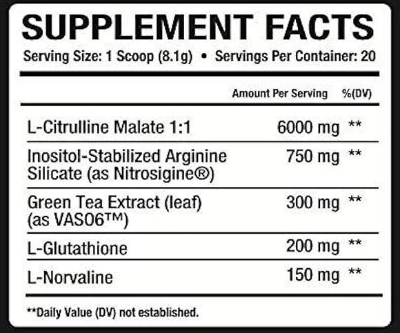 GEC N.O.flo Pre-Workout|Muscle Pump|Bodyandfitness.com