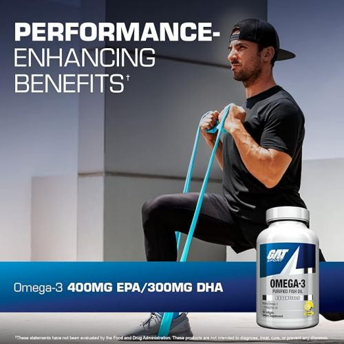 Gat Sport Omega-3 Lemon 90 Softgels