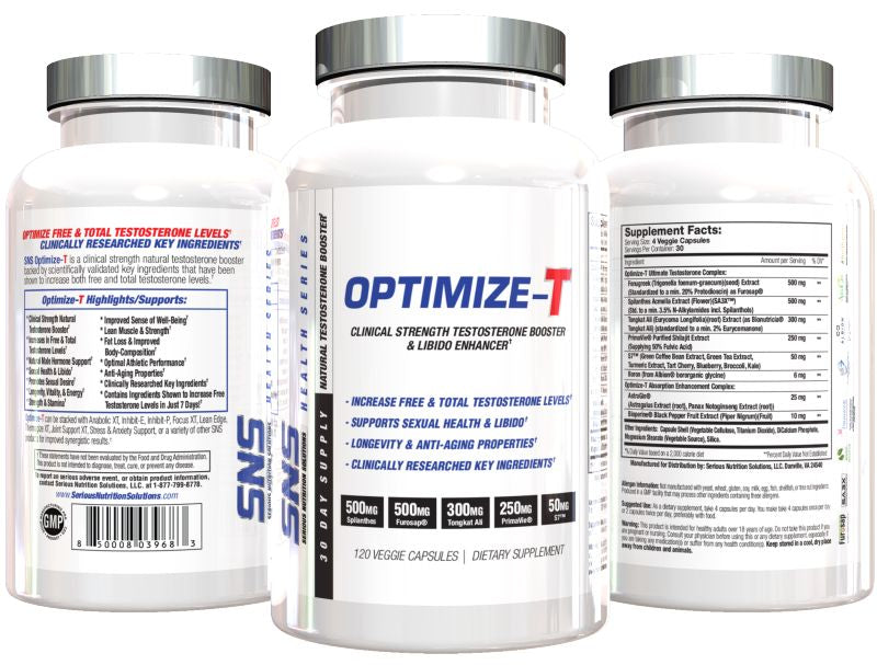 Serious Nutrition Solutions SNS Optimize-T Test Booster