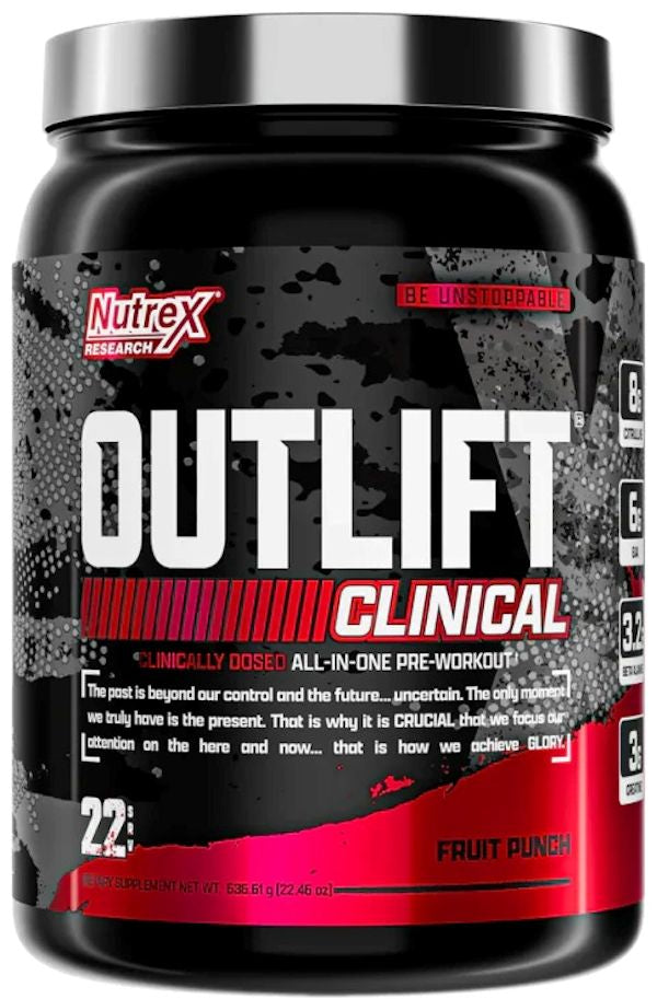 Nutrex Outlift Clinical Pre Workout 2