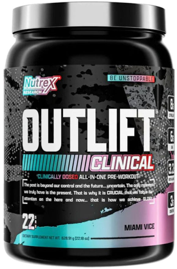 Nutrex Outlift Clinical Pre Workout|Pre Workout|Bodyandfitness.com