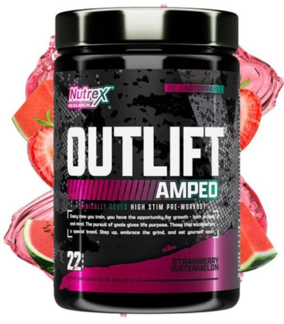 Nutrex Outlift Amped High-Stim Pre-Workout|Pre Workout|Bodyandfitness.com