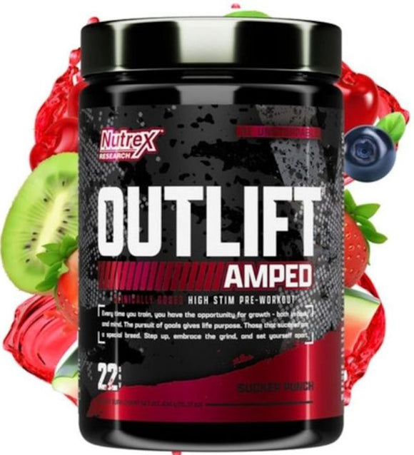 Nutrex Outlift Amped High-Stim Pre-Workout|Pre Workout|Bodyandfitness.com