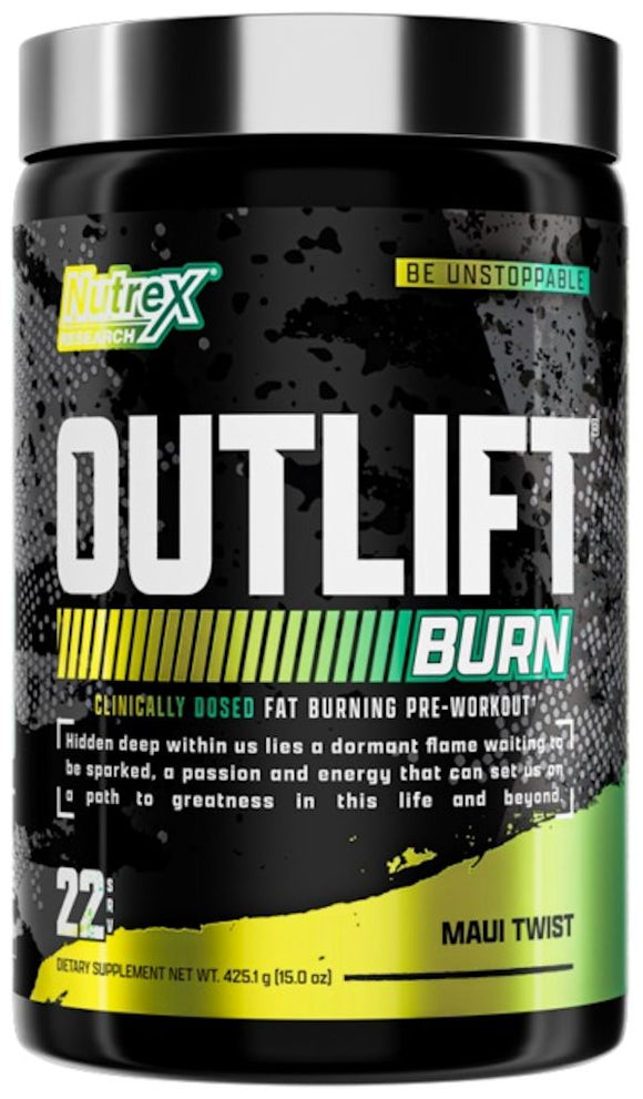 Nutrex Outlift Burn Fat Burning Pre-Workout|Fat Burner|Bodyandfitness.com
