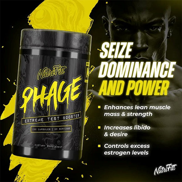 NutriFitt Phage Extreme Test Booster|Test Booster|Bodyandfitness.com