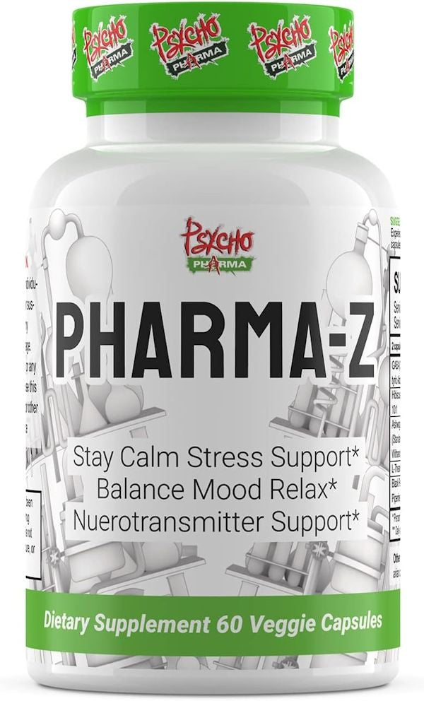 Psycho Pharma Pharma-Z 60 Veg Caps| Bodyandfitness.com