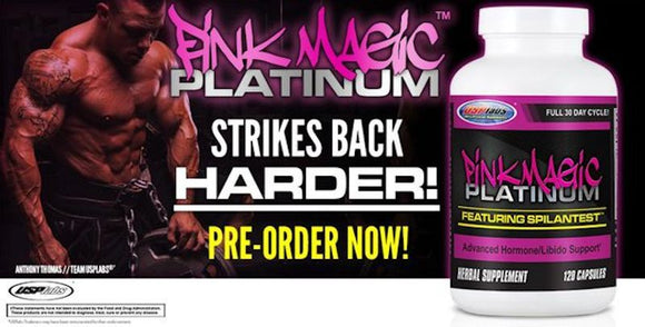 USP Labs Pink Magic Super Test Stimulator 180 Caps.|Test Booster|Bodyandfitness.com