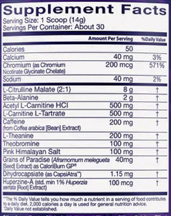 Alani Nu Pre-Workout+ Burn 30 Servings|Pre Workout|Bodyandfitness.com