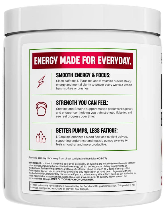 Nutrex Pre-Workout Essentials Daily Energy|Pre Workout|Bodyandfitness.com