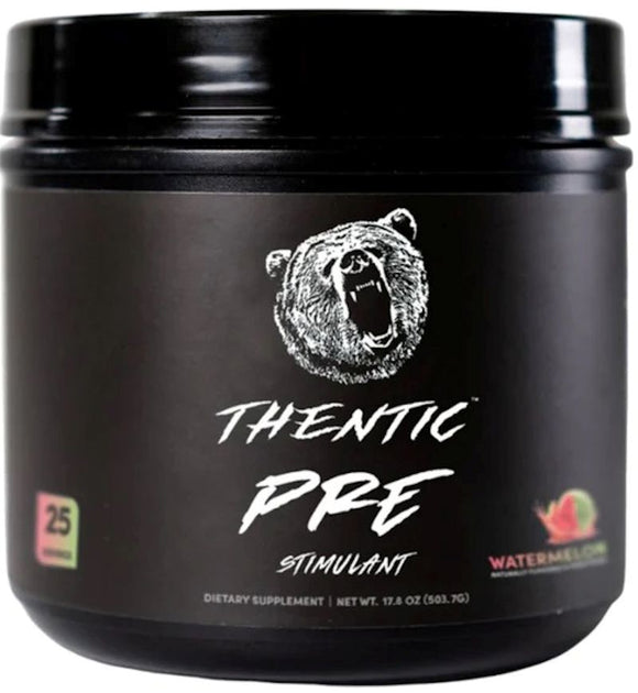 Thentic Pre Stimulant Pre-Workout Strawberry Kiwi|Pre Workout|Bodyandfitness.com