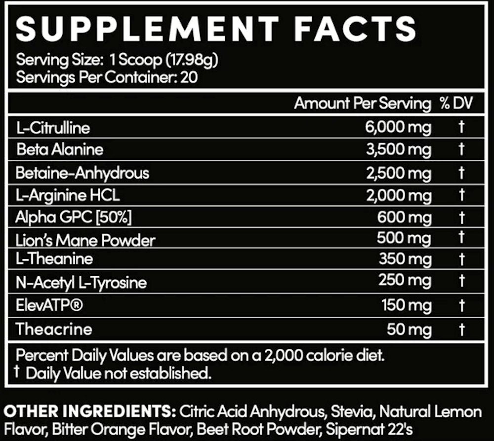 Thentic Pre Non-Stim Pre-Workout|Pre Workout|Bodyandfitness.com
