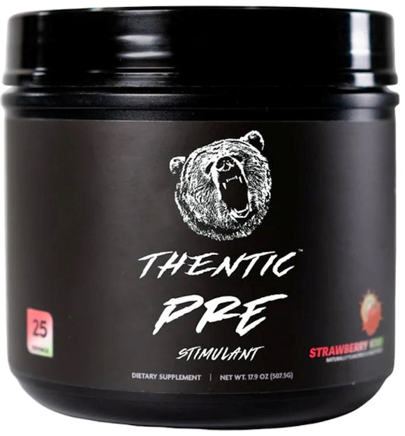 Thentic Pre Stimulant Pre-Workout Strawberry Kiwi|Pre Workout|Bodyandfitness.com