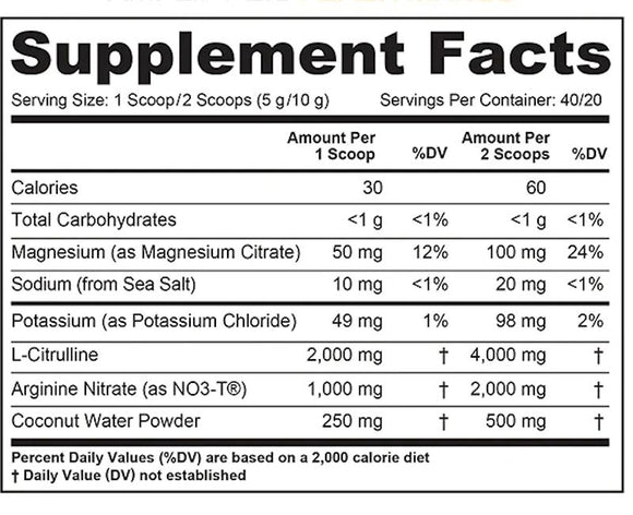 Cutler Pump Amplifier: Caffeine Free Pre Workout