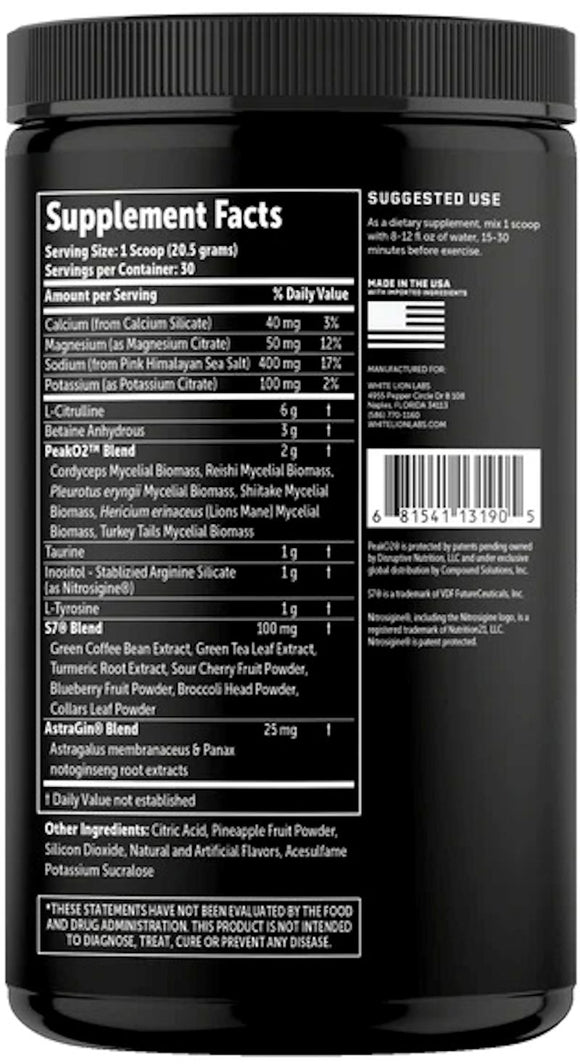 White Lion Pump Pre-Workout|Pre Workout|Bodyandfitness.com