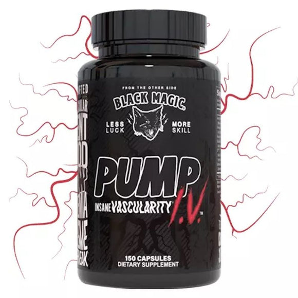Black Magic Supply Pump IV Non-Stimulant Pre Workout 150 Capsules|Muscle Pump|Bodyandfitness.com
