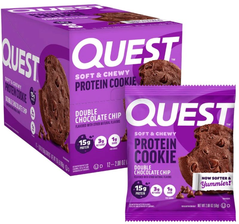 Quest Protein Cookie 12 Box| Bodyandfitness.com