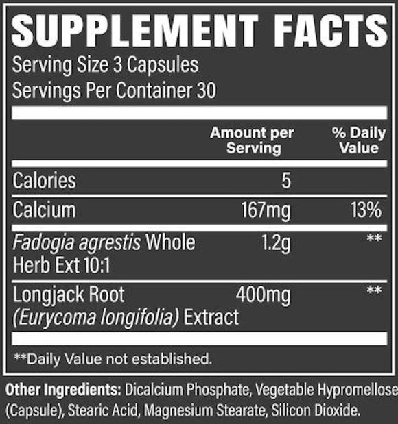 Raw Nutrition Signal testosterone Booster with Fadogia Agrestis 90 Capsules|Test Booster|Bodyandfitness.com