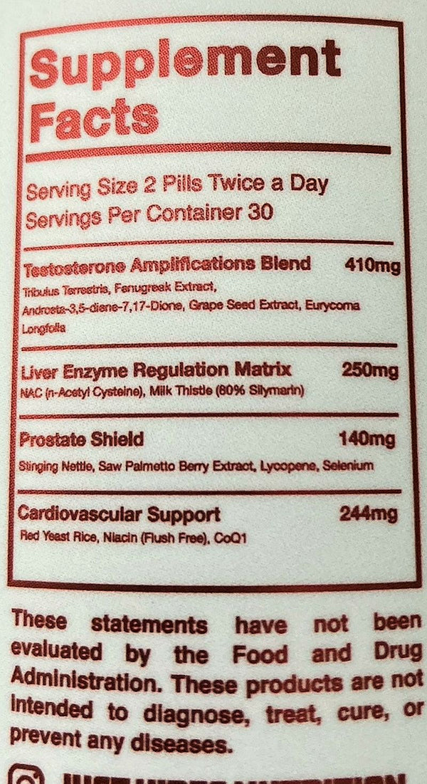 Just Vibes Nutrition Rebirth PCT
