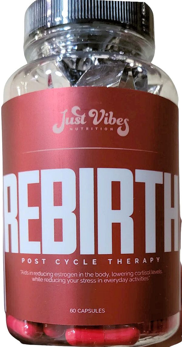 Just Vibes Nutrition Rebirth PCT|Test Booster|Bodyandfitness.com
