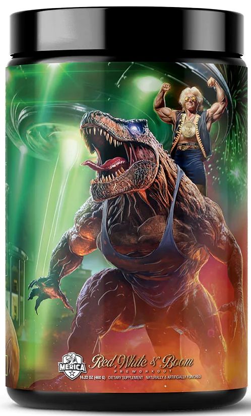 Merica Labz Red, White & Boom 20 servings|Pre Workout|Bodyandfitness.com