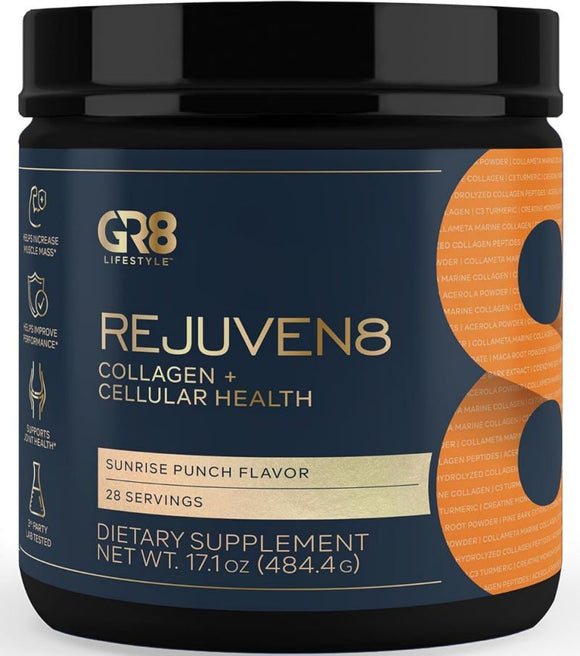 GR8 Lifestyle Rejuven8 – Advanced Anti-Aging Support