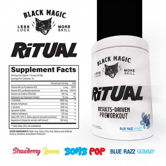 Black Magic Supply Ritual Pre-Workout|Pre Workout|Bodyandfitness.com