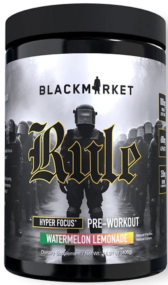 BlackMarket Labs Rule Pre Workout|Pre Workout|Bodyandfitness.com