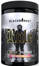 BlackMarket Labs Rule Pre Workout|Pre Workout|Bodyandfitness.com
