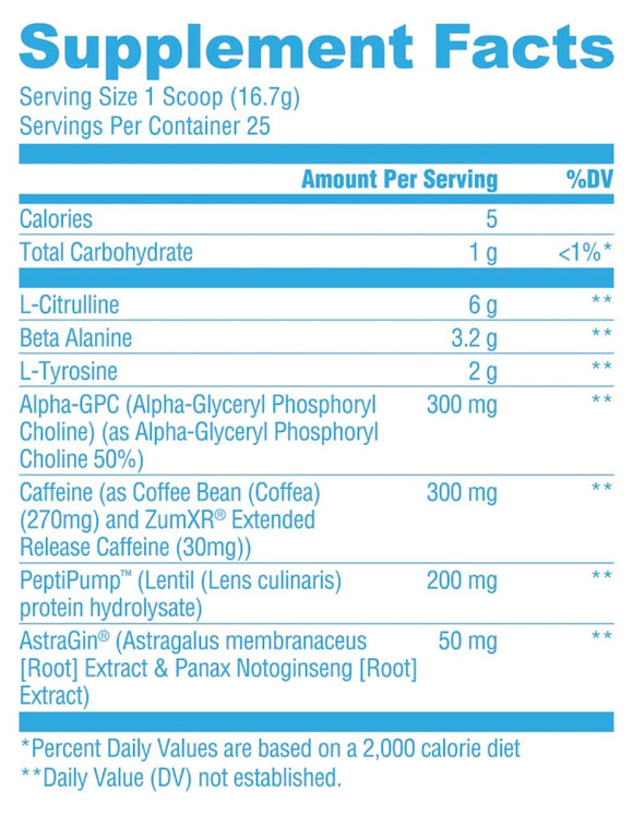 RYSE Loaded Pre Max|Pre Workout|Bodyandfitness.com