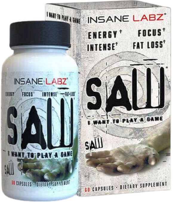 Insane Labz SAW Fat Burner 60 capsules|Fat Burner|Bodyandfitness.com