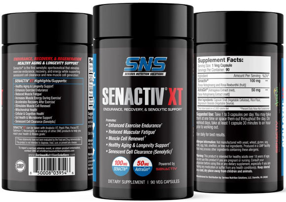 SNS Serious Nutrition Solutions Senactiv XT|Muscle Growth|Bodyandfitness.com