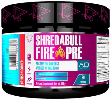 Project AD Shredabull Fire Pre-Workout 30 Servings|Fat Burner|Bodyandfitness.com