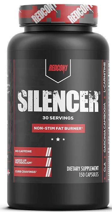 Redcon1 Silencer Non Stim Fat Burner 120 Capsules|Fat Burner|Bodyandfitness.com